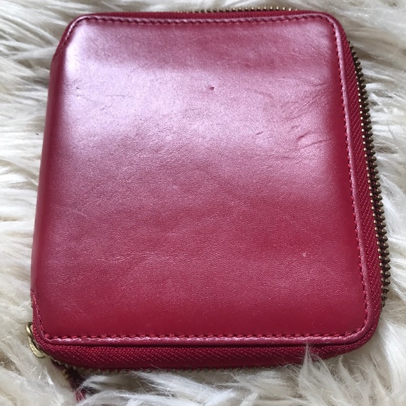 Comme does Garçons red wallet with coin holder - Picture 5 of 5